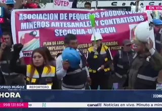 Mineros exigen al Congreso aprobar ampliación del Reinfo