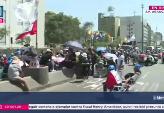 Mineros informales protestan en Congreso por ampliación del Reinfo