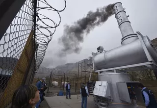 Mininter: 14,5 toneladas de droga decomisada desde agosto fueron incineradas