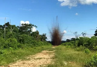 Mininter: Fueron destruidas al menos 31 pistas clandestinas de aterrizaje