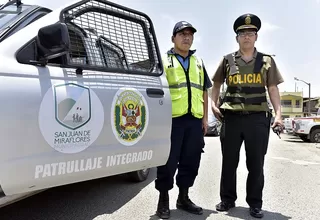 Mininter: más de 3 mil policías realizan patrullaje integrado en el país