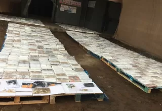 Mininter: PNP incautó mil 150 kilos de cocaína durante operativo en Chancay