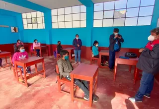 Ministerio de Educación: Clases se dictarán con aforo al 100 %