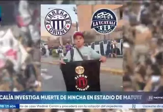 Ministerio Público inició investigaciones tras la muerte de un hincha de Alianza Lima