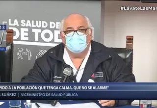 Ministerio de Salud sobre difteria: “No hay razón para generar alarma nacional”