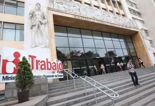 Ministerio de Trabajo ofrece empleos con remuneraciones de hasta S/10 mil