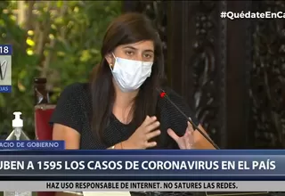 Ministra Alva: Reactiva Perú dará créditos a plazos de hasta 3 años a tasas con bajo interés