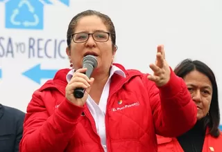 Ministra Ruiz promueve creación de "bancada verde" en el Congreso