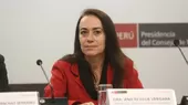 Ministra Ana Revilla: “No respaldo mis declaraciones, fueron desafortunadas” - Noticias de ana-maria-choquehuanca