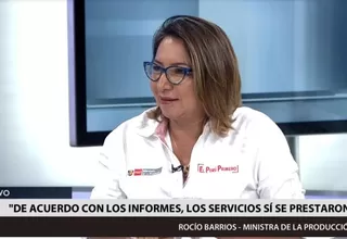 Ministra Barrios: Acusación fiscal en mi contra carece de asidero legal