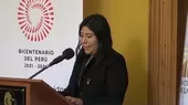 Ministra Betssy Chávez advierte riesgo de aumentar aforo en Machu Picchu - Noticias de betssy-chavez