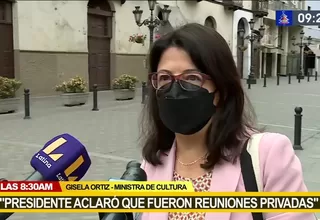 Ministra de Cultura: “Pedido de vacancia es extremo e irresponsable”