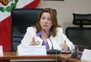 Ministra de Educación exhorta a congresistas reconsiderar ley de nombramiento automático de docentes