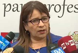 Ministra de Educación sobre corte de agua: "Se están tomando las precauciones necesarias para los colegios"