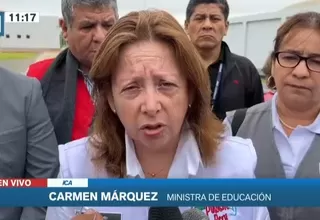 Ministra de Educación sobre dengue: "Evaluaremos con el Minsa suspensión de clases en colegios"