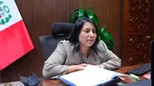 Ministra de Justicia: “Estamos atentos a la votación del Congreso sobre la inmunidad” - Noticias de ana-maria-estrada