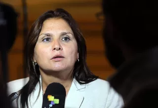 Ministra Pérez Tello pidió perdón a víctimas de la violencia