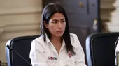 Ministra Lazarte: Los puntos de bloqueo son en las principales vías de la Red Nacional  - Noticias de paola-lazarte