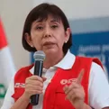 Ministra Nancy Tolentino descartó crisis en el Gabinete Ministerial