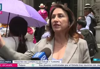 Ministra Teresa Mera afirma que turismo religioso será clave en visita del Papa