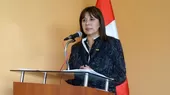 Ministra Tolentino: "Tengo la esperanza en que los congresistas nos den la buena noticia y adelanten las elecciones" - Noticias de ministra