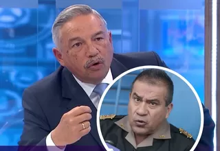 Ministro Beingolea sobre eventual salida de Óscar Arriola en la PNP: La ley no te lo permite