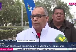 Ministro de Justicia se pronuncia por críticas a su gestión y casos pasados