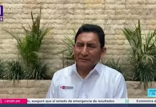 Ministro César Quispe descarta toque de queda por impacto económico