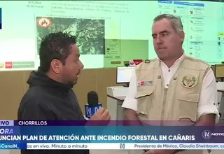 Rafael Belaúnde informa que incendio en Cañaris sigue activo: "Debería estar controlado en 24 horas"