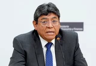 Ministro Elmer Cuba minimizó afectaciones por lluvias y aniegos en la capital