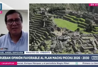 Ministro Espichán: No es necesaria autoridad autónoma para gestión de Machu Picchu