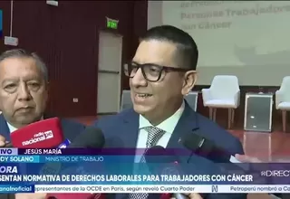 Ministro Freddy Solano niega uso de fondos públicos para viaje de hijas de Balcázar
