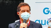 Ministro Gálvez: No creemos que la reprogramación de vacunación cause aglomeraciones - Noticias de reprogramacion