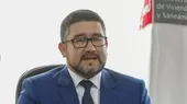 Ministro Geiner Alvarado declara en Fiscalía - Noticias de 