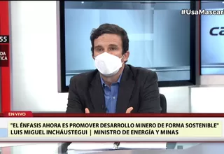 Ministro Incháustegui asegura que se le debe dar un "enfoque más social" a la minería