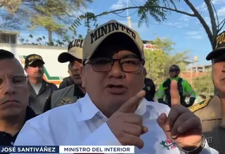Ministro del Interior tras denuncia de Marita Barreto: Es falso que los policías detenidos tengan relación con mi despacho