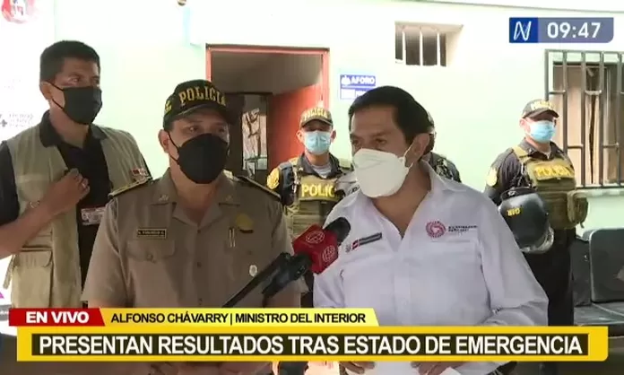 Ministro Chávarry Presentó Avances Tras Estado De Emergencia Para ...