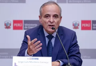 Ministro Jorge Montero acude este martes al Congreso