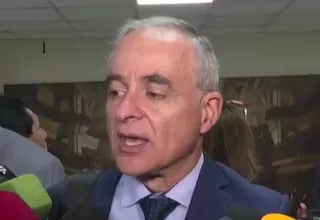 Ministro Jorge Montero descarta nuevo salvataje a Petroperú