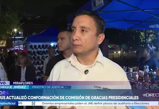 Luis Enrique Jiménez: "No existe ningún trámite de indulto para el señor Pedro Castillo"