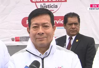 Ministro de Justicia sobre posible candidatura de Alberto Fujimori: Debe ser evaluada por el JNE