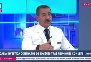 Ministro Luis Quiroz defiende contrataciones tras visitas a Jerí en Palacio: Cumplen con los requisitos