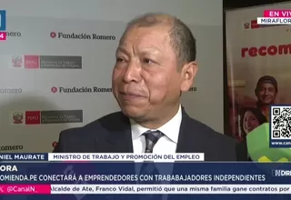 Ministro Maurate: Protestas juveniles deben ser sin violencia