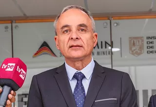 Ministro Montero afirma que Conga está fuera de planes a futuro