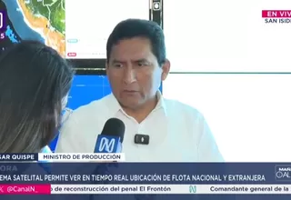Ministro de Producción afirma que no hubo pesca ilegal en aguas peruanas