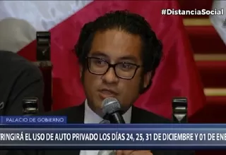 Ministro de la Producción: Por ahora las cifras nos indican que no tenemos que revertir a la fase 3