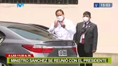 Roberto Sánchez sostiene reunión con el presidente Castillo - Noticias de roberto-chaves