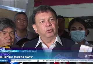 Ministro de Salud confirma un fallecido y 39 heridos en Matute