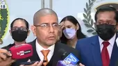 Ministro Senmache sobre moción de censura: "Voy acatar lo que ahí se decida" - Noticias de cercado-de-lima