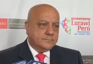 Ministro de Trabajo: La violencia política está generando un grave impacto en la empleabilidad 